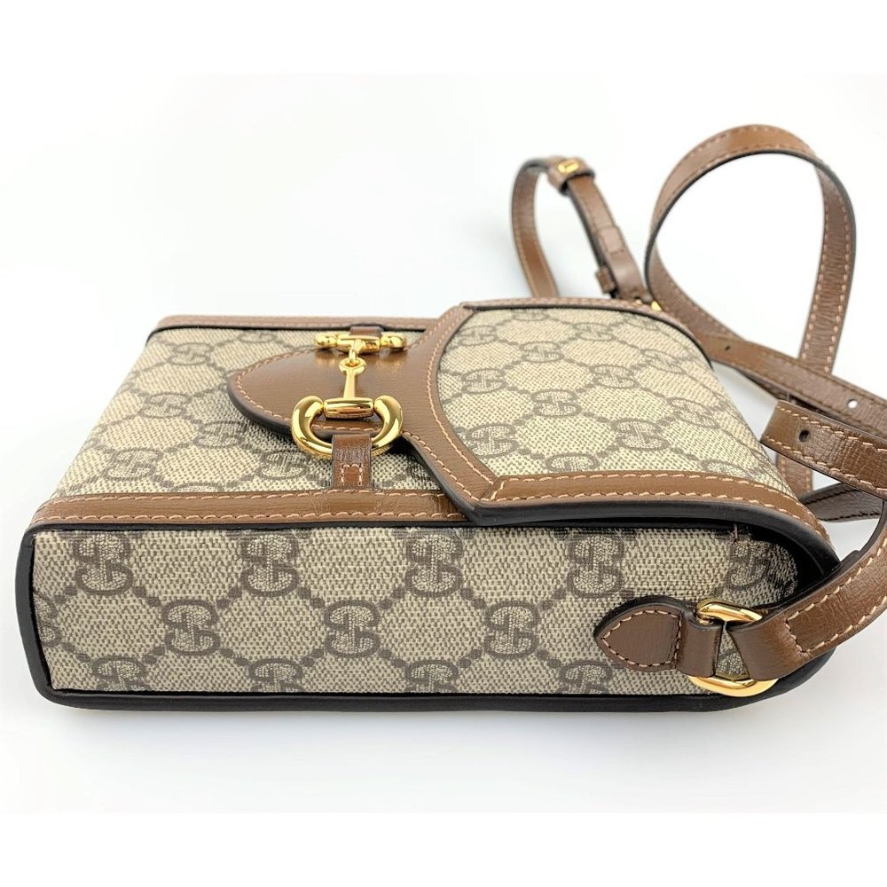 NIB Gucci horsebit 1955 mini bag - Picture 7 of 12